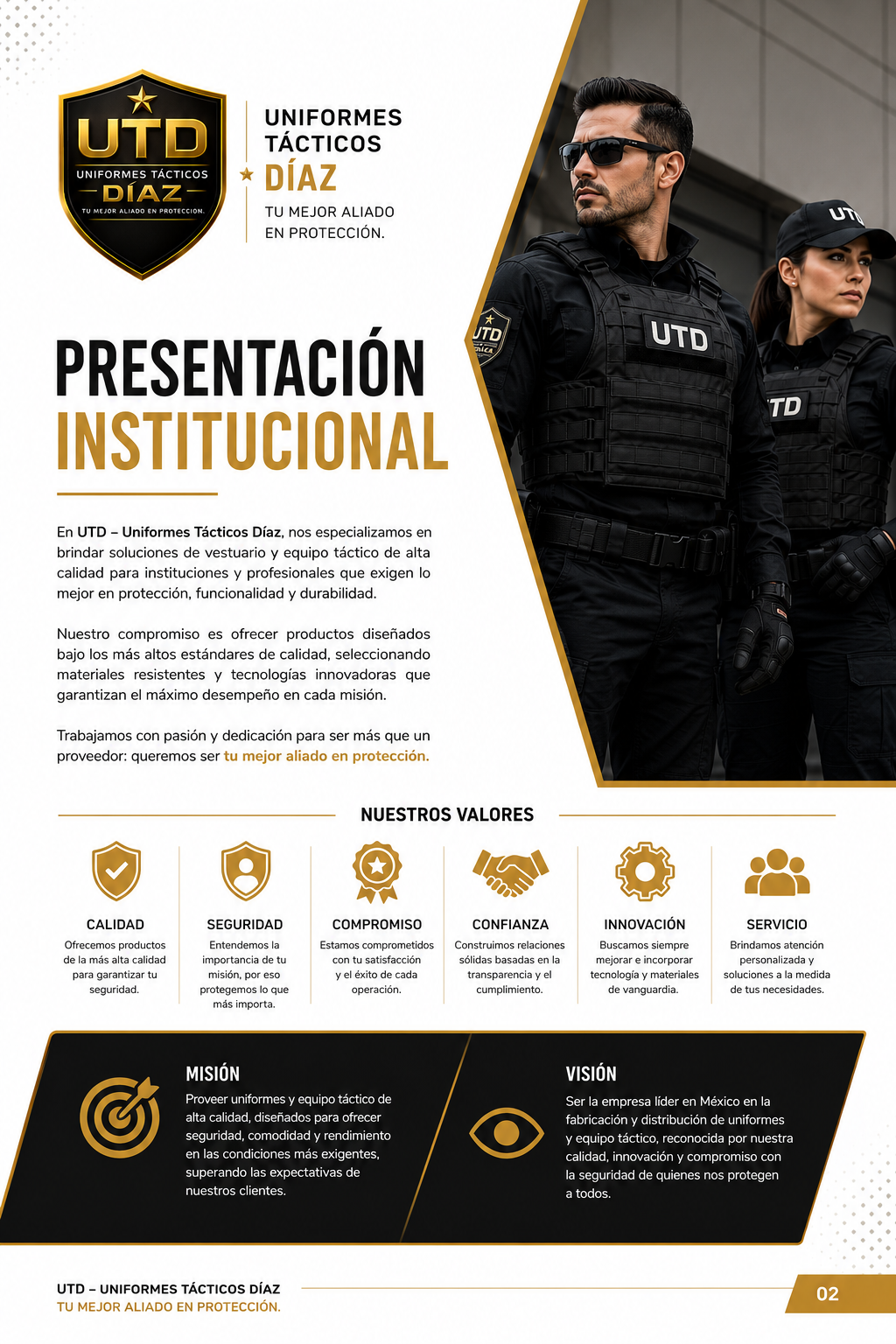 Presentación institucional UTD